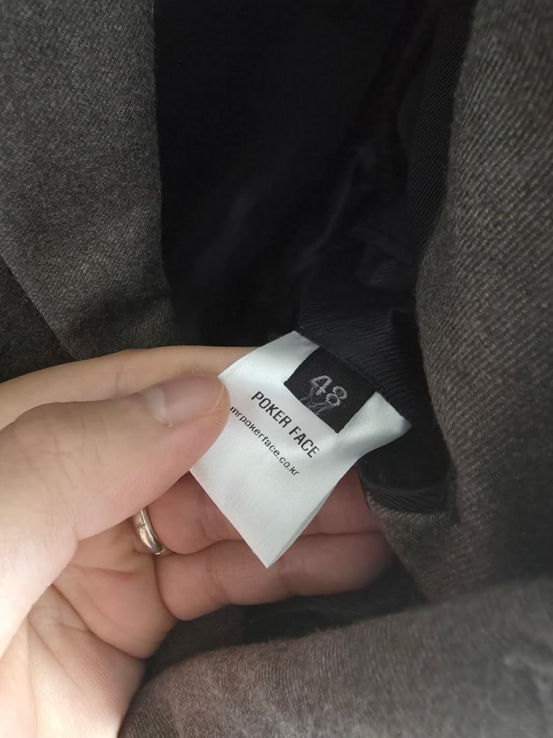 포커페이스 알프레드 브라운 자켓48 (그레이시 베이지) 상품이미지4