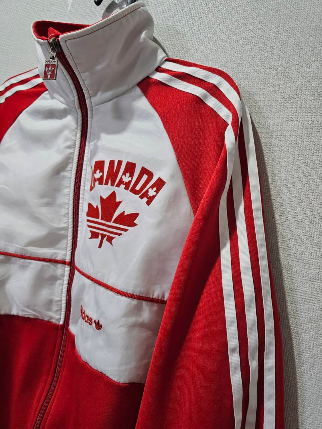 상태최상 아디다스 캐나다 트랙탑 져지집업 100 / L 상품이미지2