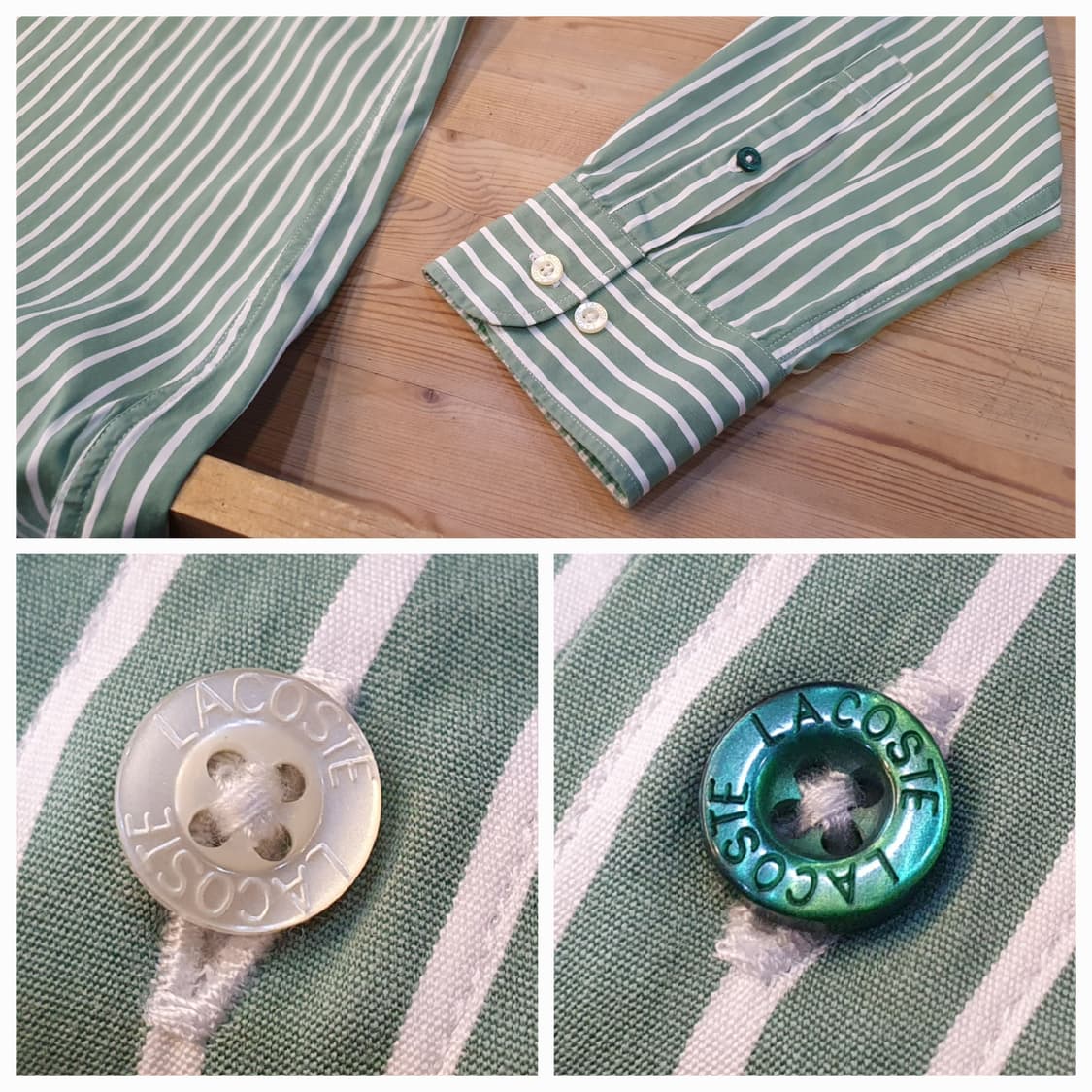 95.라코스테 스트라이프 셔츠  상품이미지4
