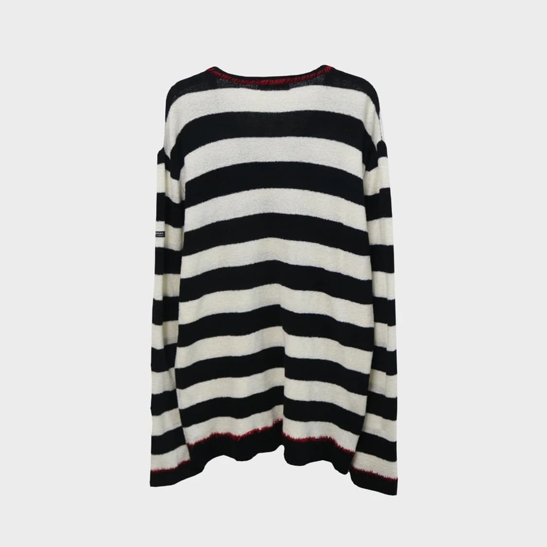 버버리 블랙라벨 스트라이프 브이넥 니트 61293 상품이미지2