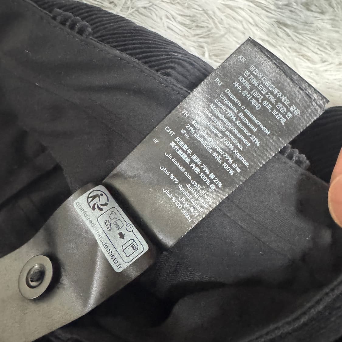 cos 코스 코듀로이팬츠 여성 32  160/60A 사이즈 상품이미지4