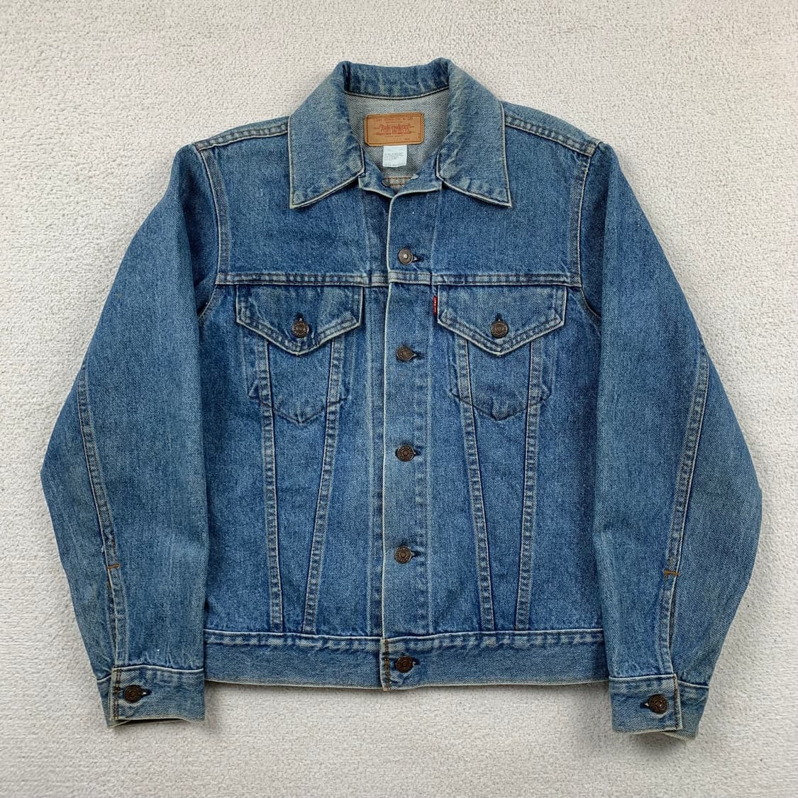 80's made in usa 리바이스 70506 0217 데님 자켓 상품이미지1