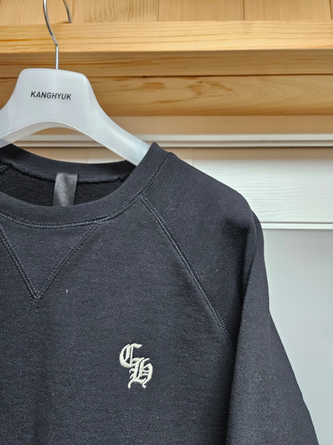 [L] 크롬하츠 자수 크루넥 상품이미지2