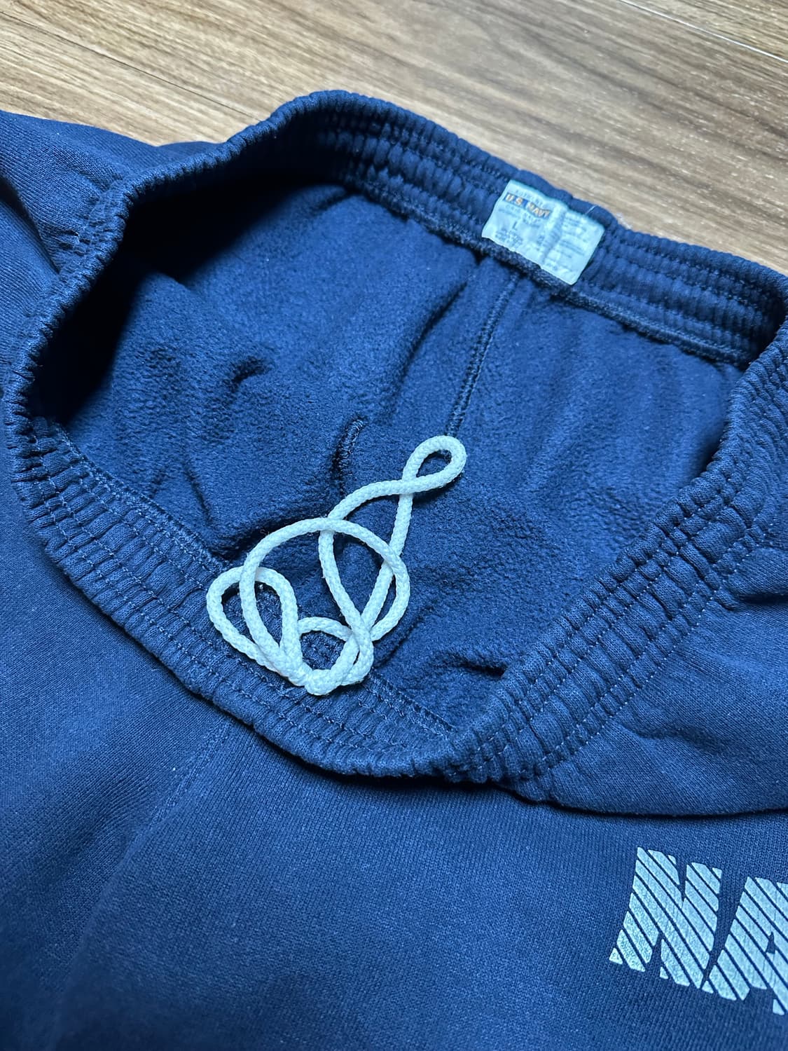 90s 미제 소피 오리지날 미해군 네이비 빈티지 스웻팬츠 상품이미지4