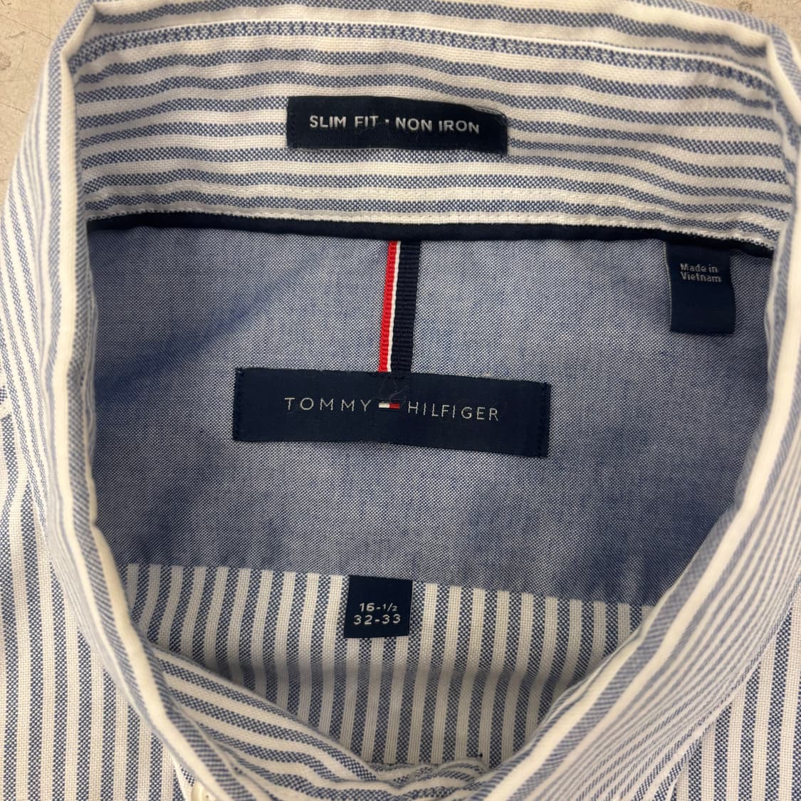 타미힐피거 스트라이프 셔츠 상품이미지3