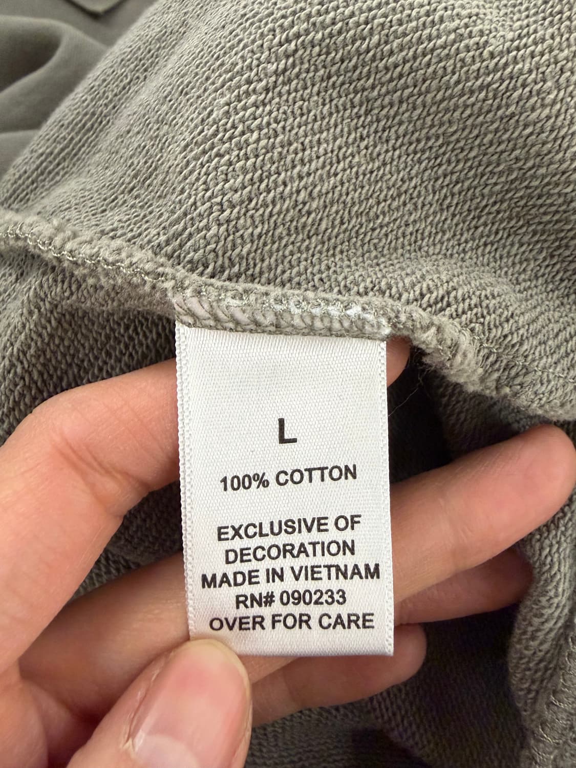 Fear of God Essentials polo long sleeves 상품이미지7