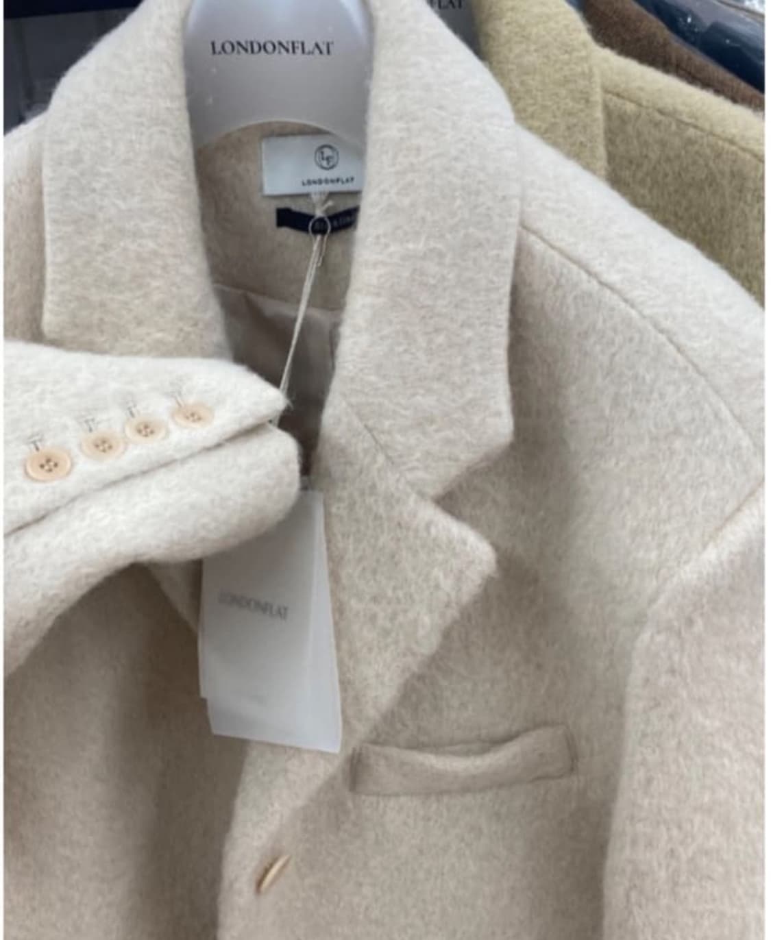 런던플랏 알파카 모헤어 자켓 블랙라벨 상품이미지3