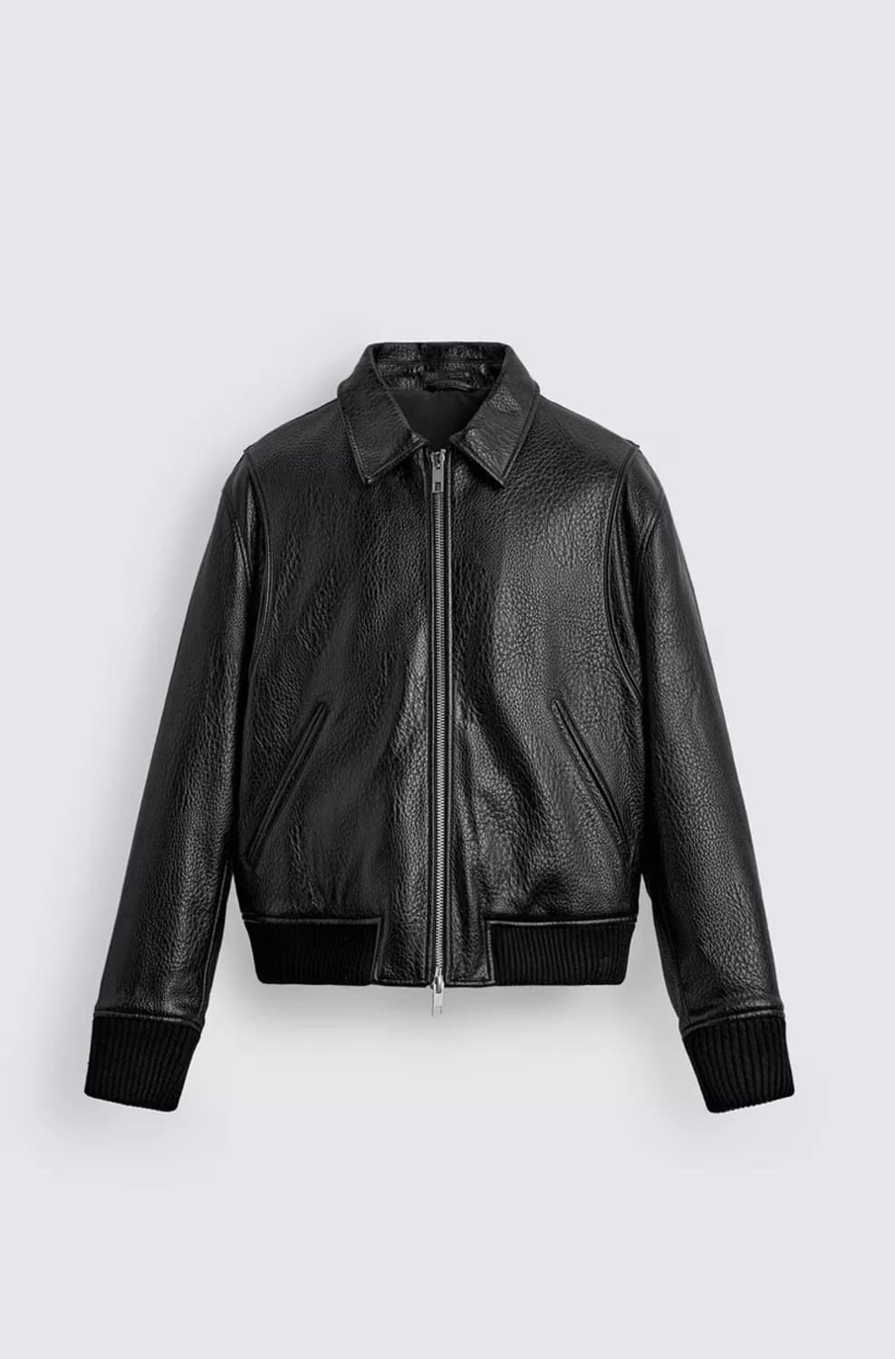 페이크 레더 패딩 점퍼 상품이미지1