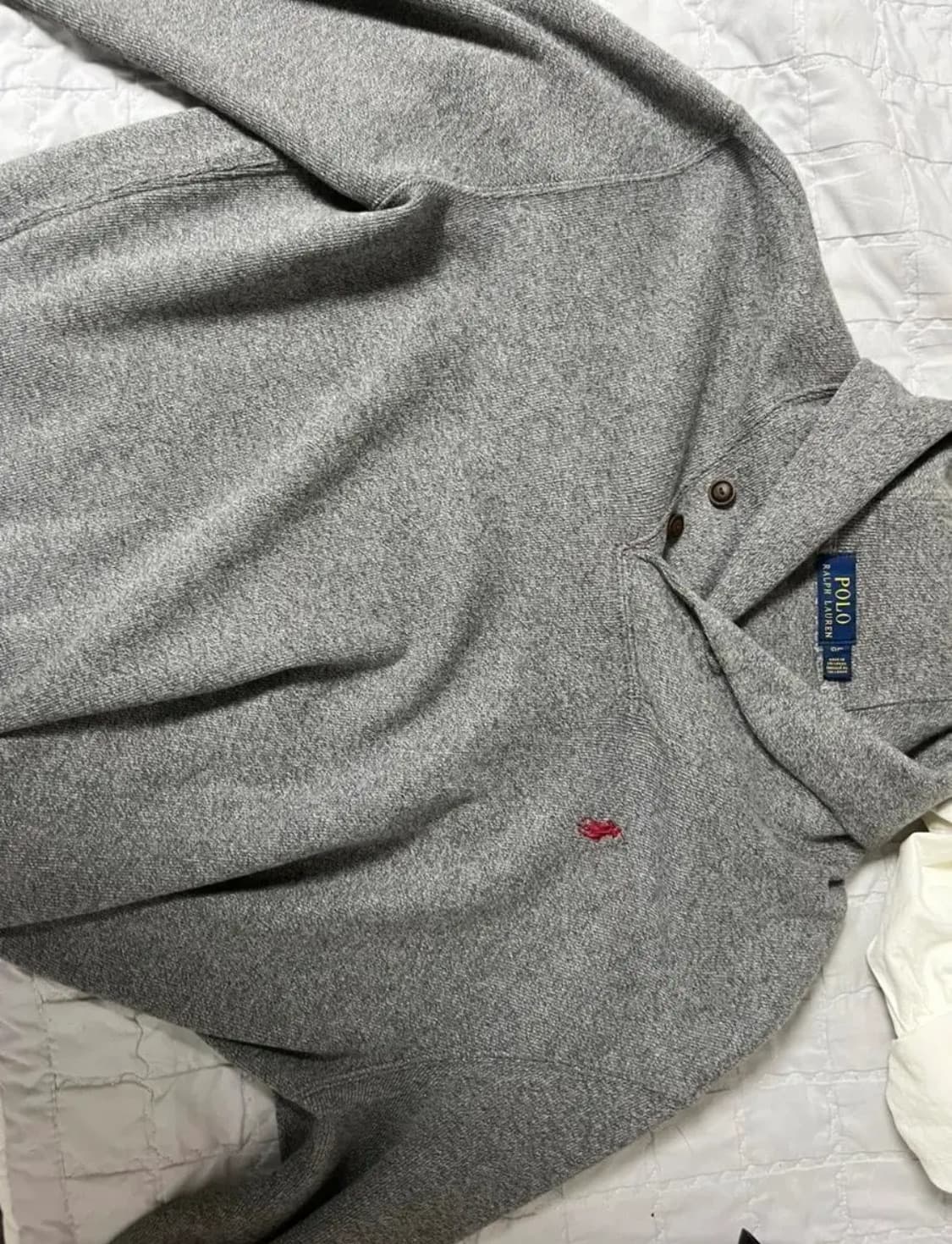 랄프로렌 니트 (그레이,L사이즈) 상품이미지2