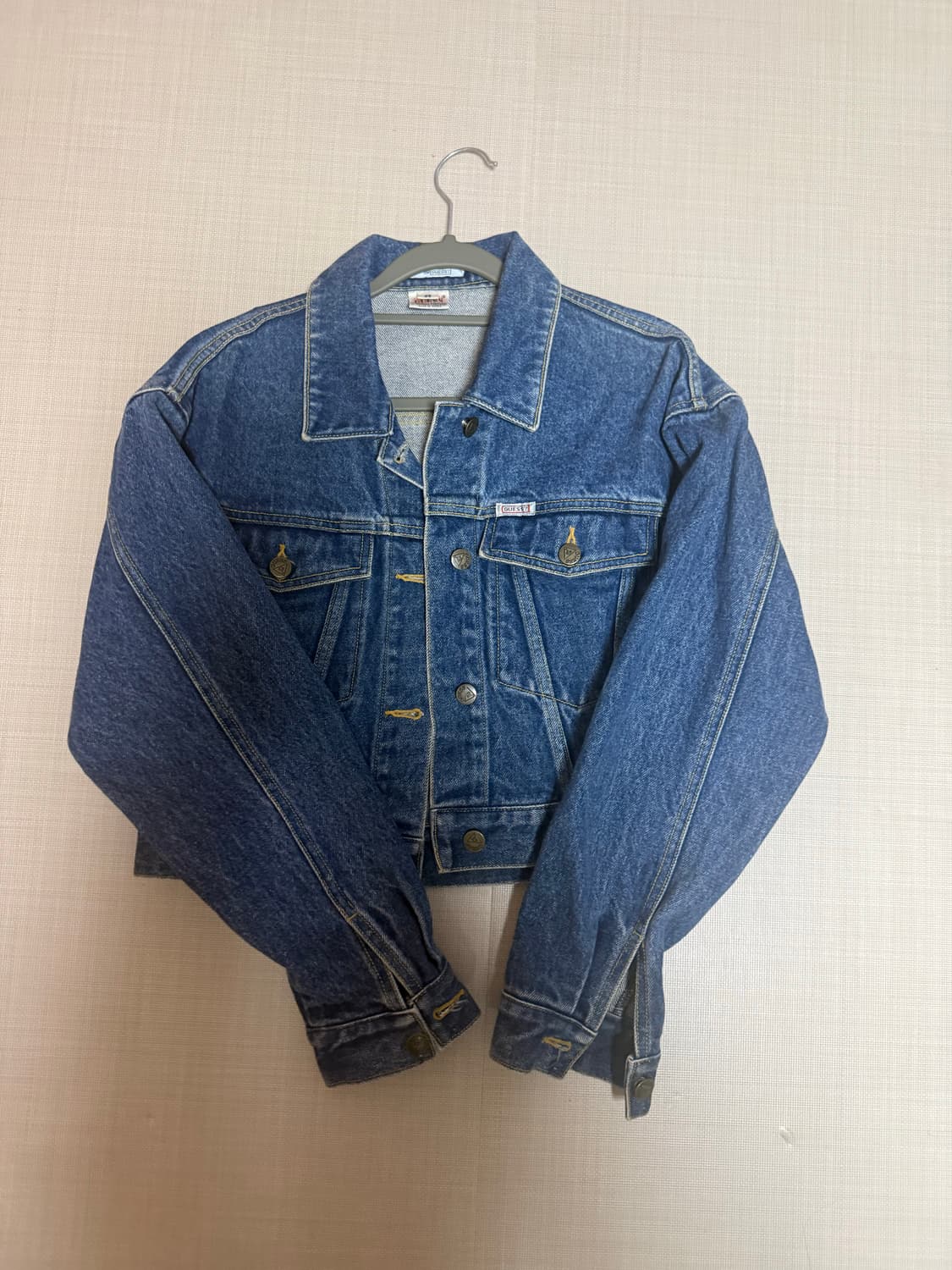게스 92년도 청자켓 95사이즈 상품이미지3