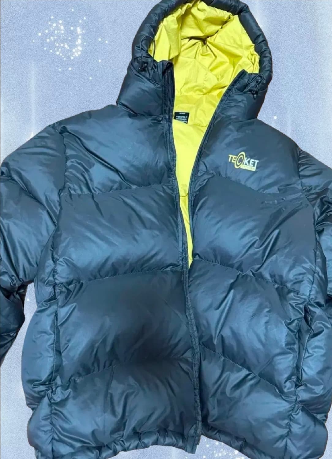 테켓 닷컴 다운 자켓 블랙 L 상품이미지2