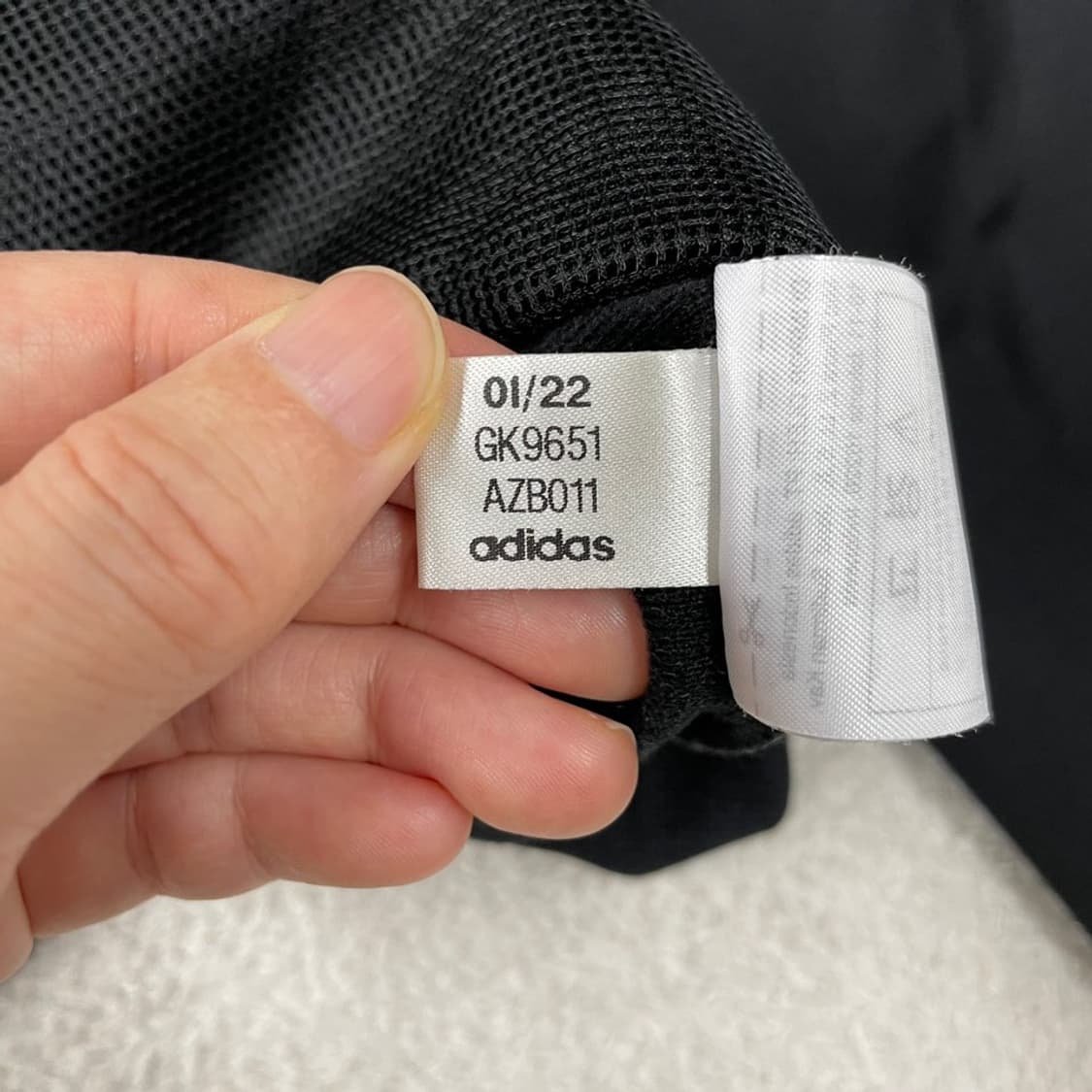 XL 아디다스 블랙 트랙탑 져지 삼선 105 상품이미지7