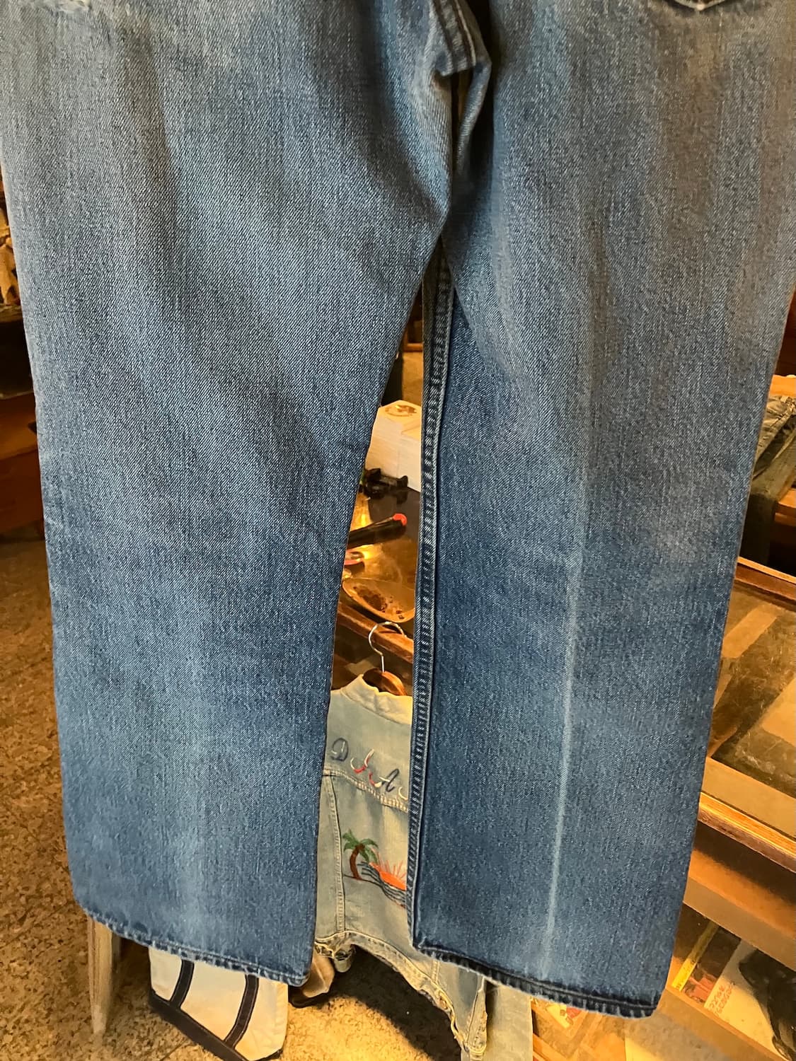 80s USA 빈티지 리바이스 517 부츠컷 데님 팬츠 상품이미지7