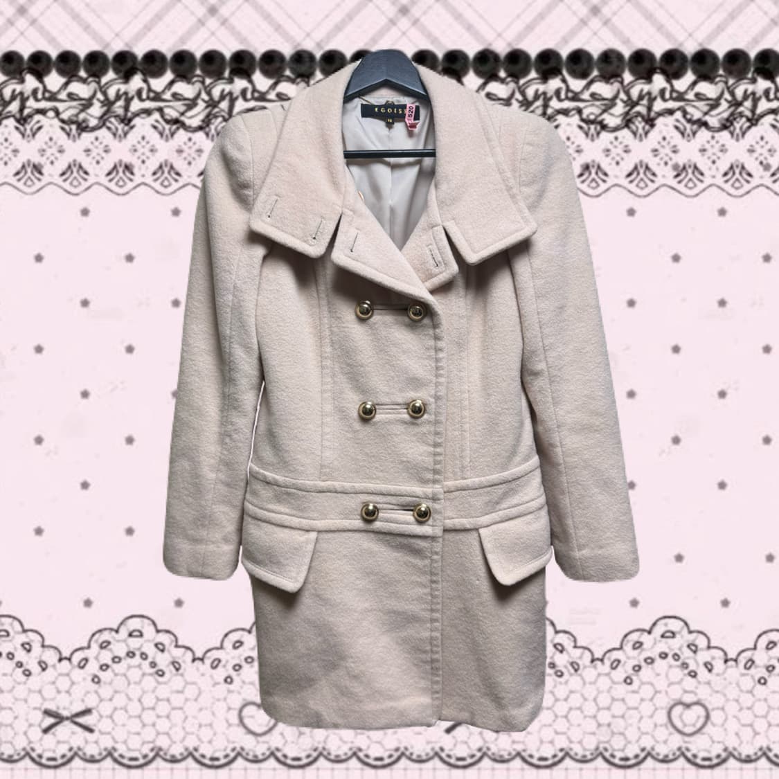 에고이스트 히메갸루깔 코트 상품이미지1