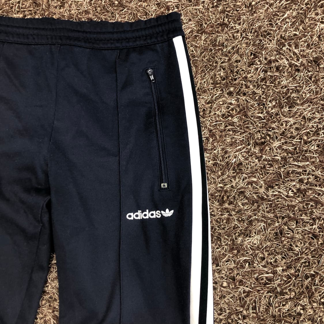 아디다스 베켄바우어 네이비 삼선 트레이닝 트랙팬츠 상품이미지2