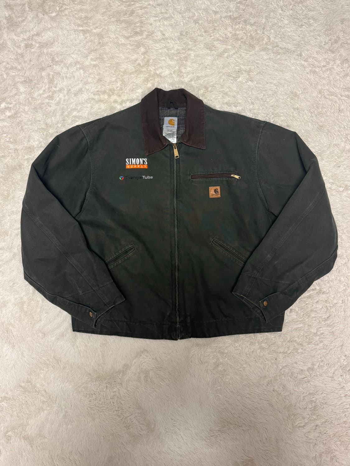 칼하트 디트로이트 j97 모스그린 상품이미지2