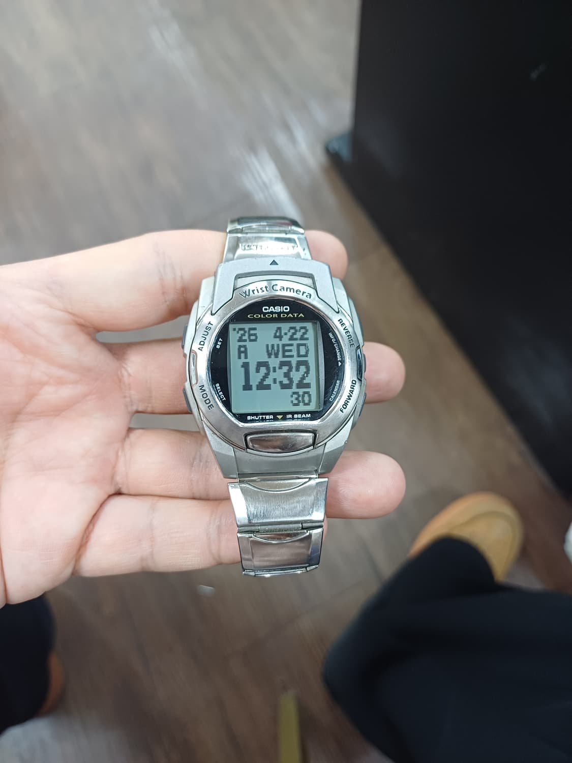 카시오 빈티지 카메라 시계  상품이미지1