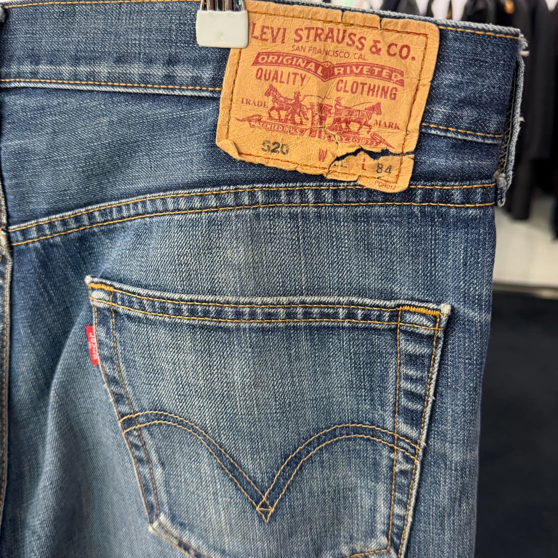 [36] 리바이스 520 데님 청바지 상품이미지5