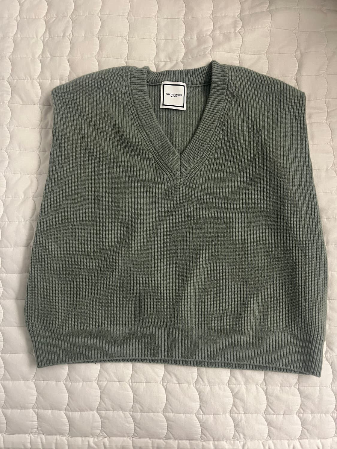 우영미 22fw 니트 베스트 48사이즈 상품이미지2