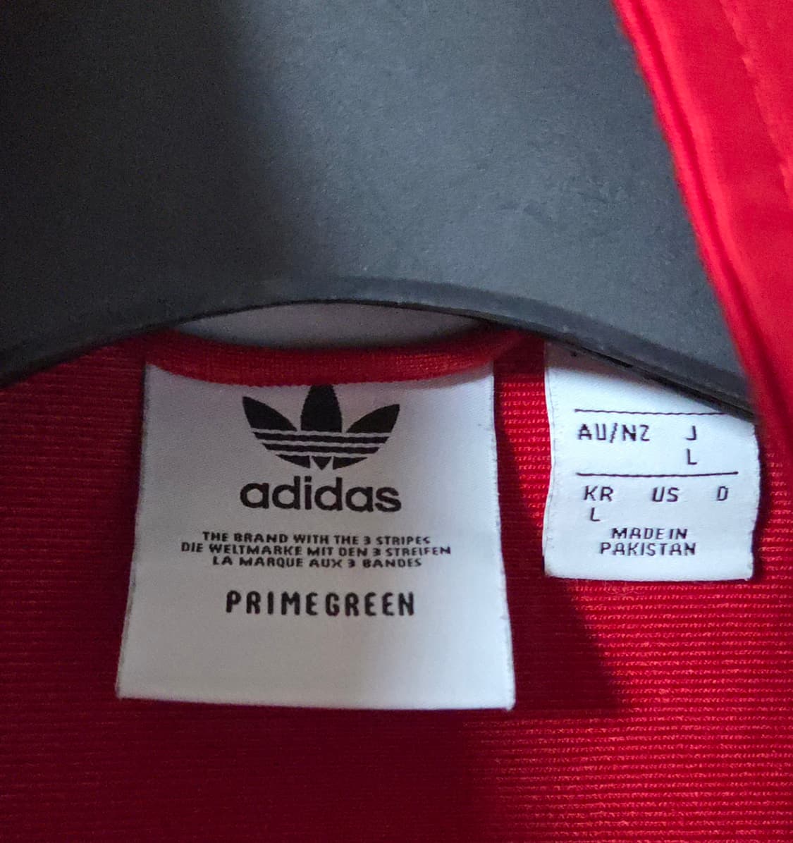 (착샷) 아디다스 파이어버드 져지 트랙탑 레드 상품이미지4