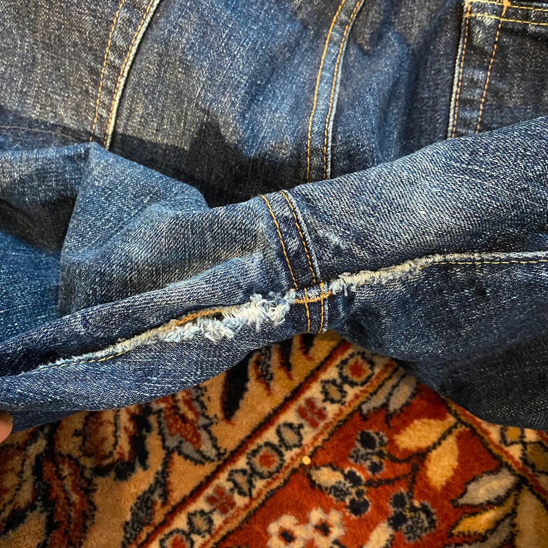 🌊Orslow 107 denim pants size 4 상품이미지9