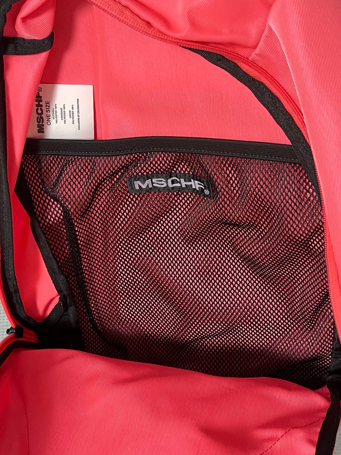 미스치프 롬버스 백팩 pink 상품이미지3