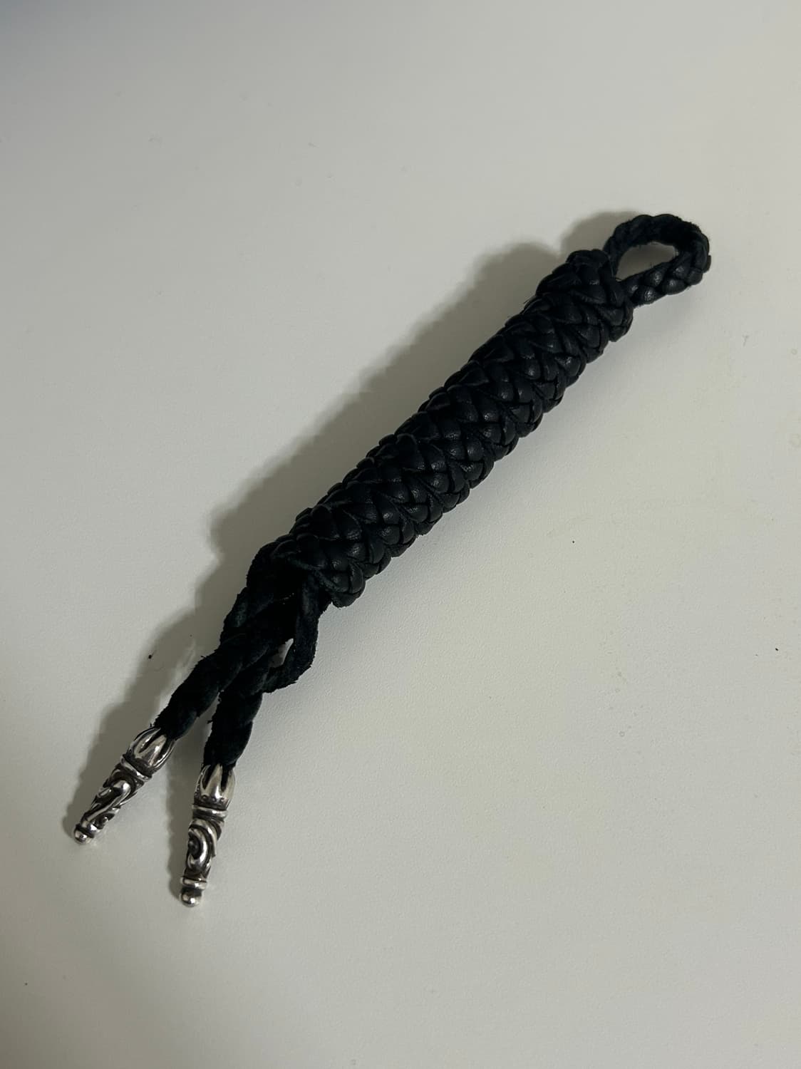 Chrome Hearts Leather Braid Scroll 상품이미지1