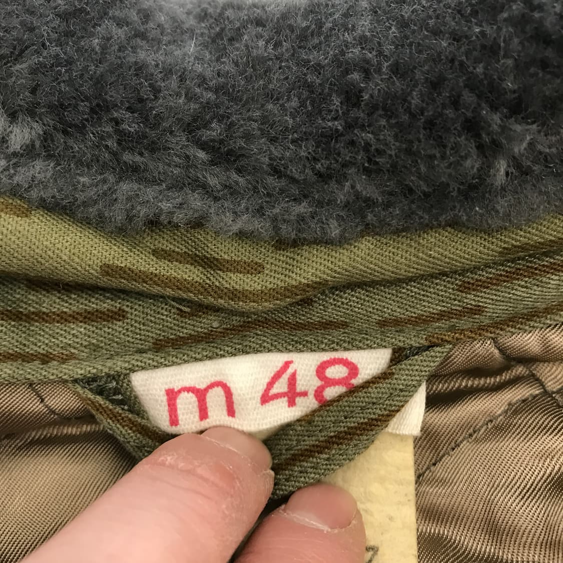 80s 동독군 동계 방한 컴뱃 야상점퍼 [48] 상품이미지5