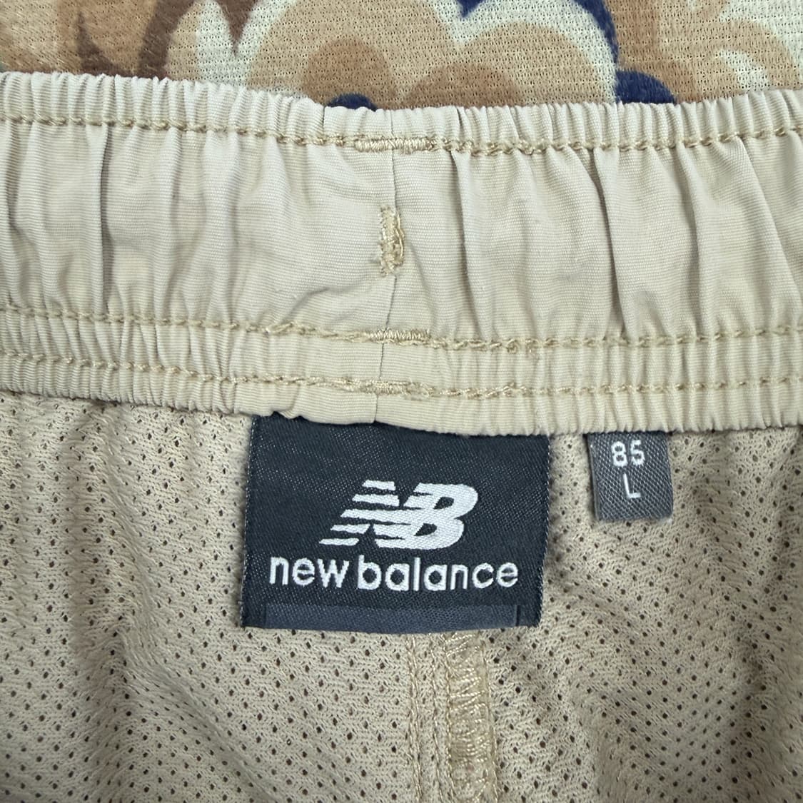 (L)뉴발란스 New balance 우븐 반바지(베이지) 상품이미지2