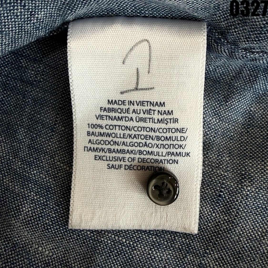 폴로 랄프로렌 코튼 버튼다운 셔츠 S 0327  상품이미지7