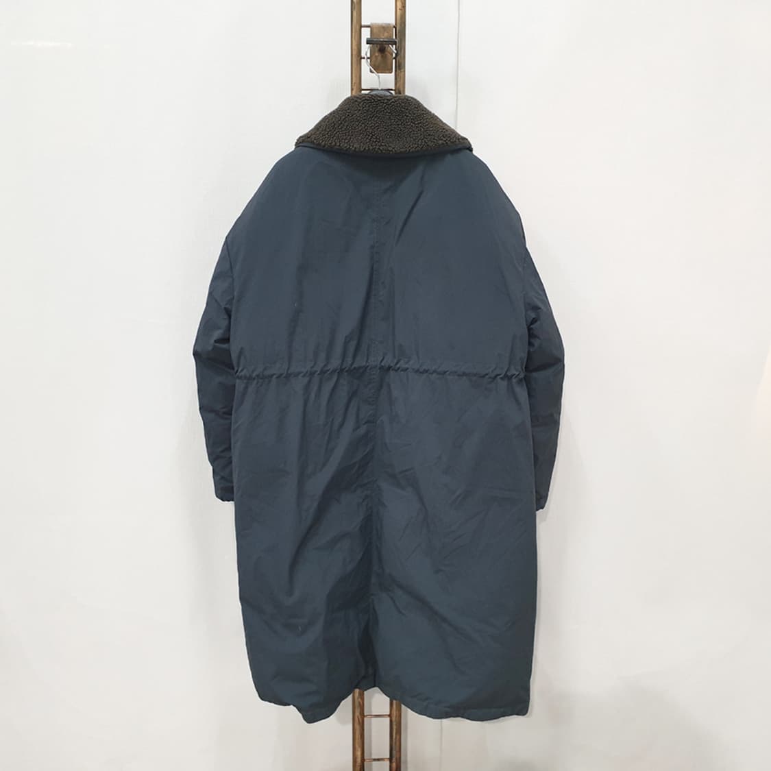 라퍼지 포 우먼 덕다운 셔링 카라 롱 패딩 자켓 M 상품이미지4