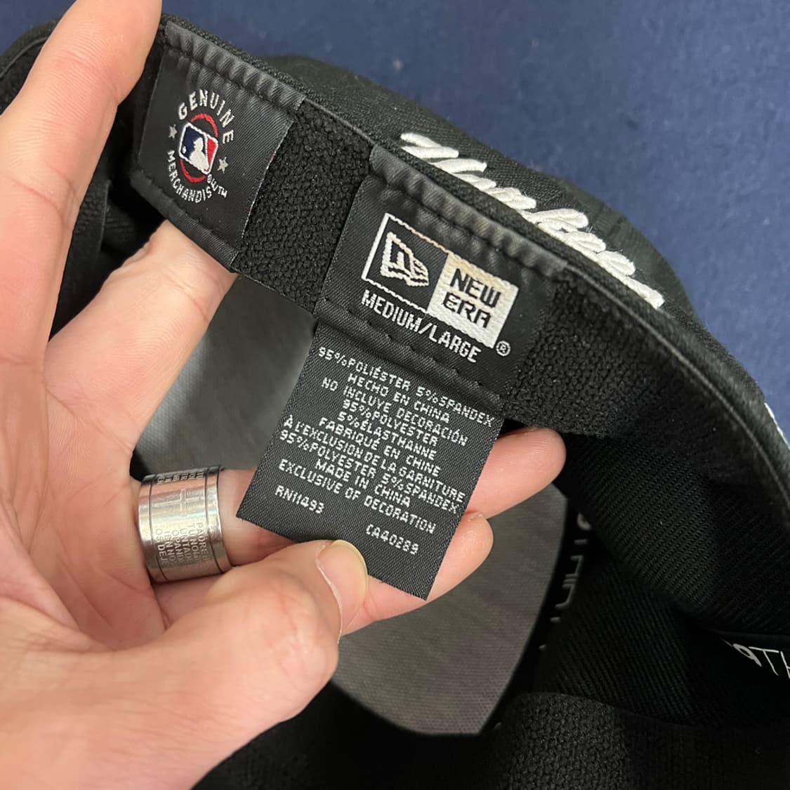 뉴에라 제뉴인 머천다이즈 뉴욕 양키스 볼캡 모자 M / L 상품이미지4