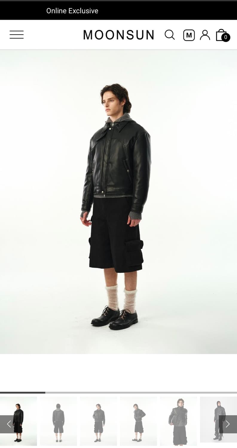 문선 비건 구스다운 푸퍼 블루종 상품이미지3