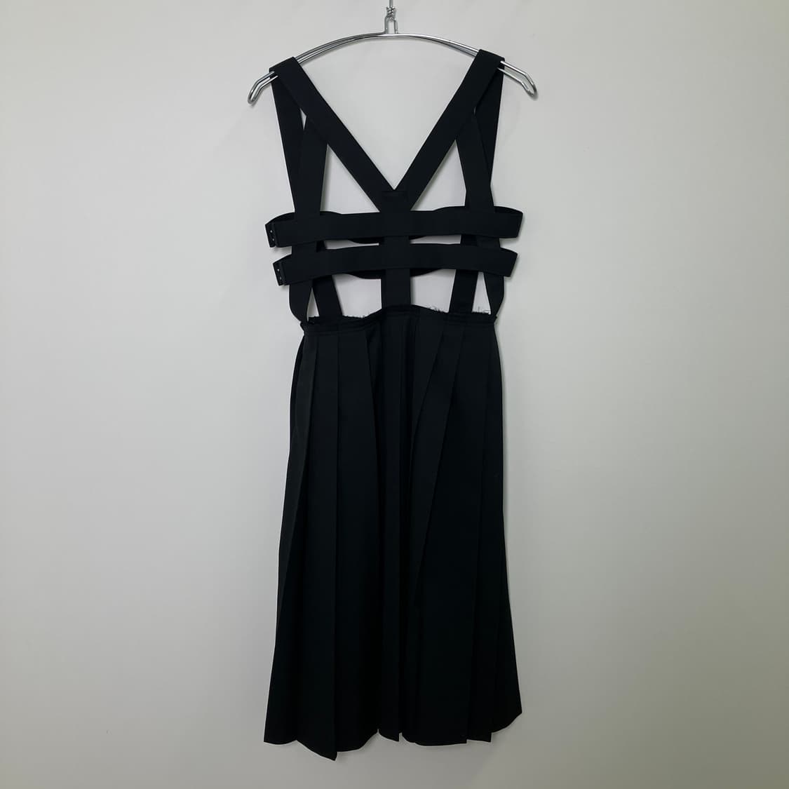 14SS CDG 꼼데가르송 하네스 서스펜더 스트랩 스커트 XS 상품이미지2