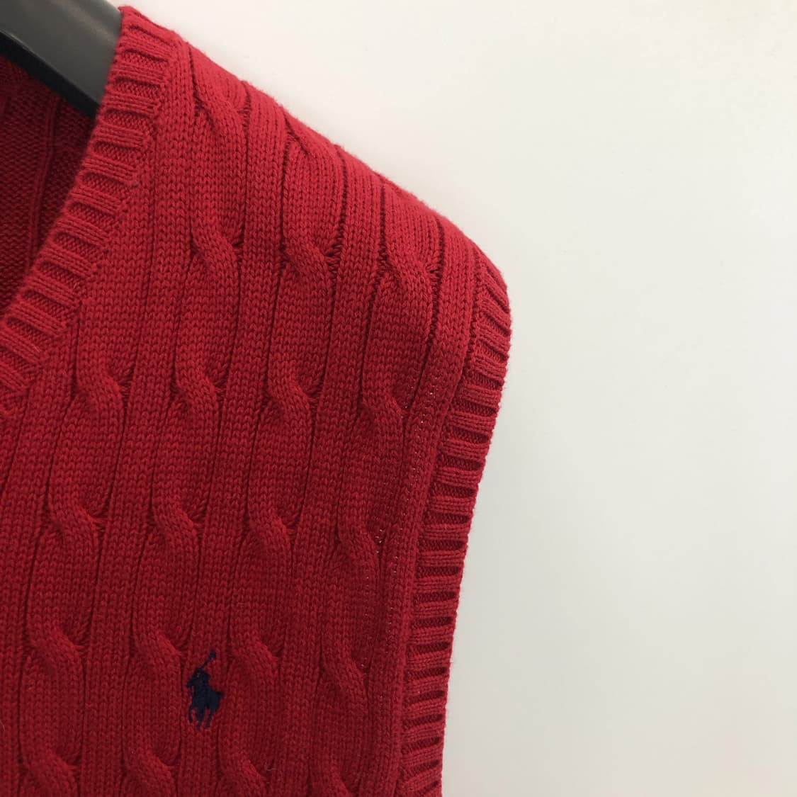 폴로 랄프로렌 케이블 니트베스트 55-66  상품이미지2