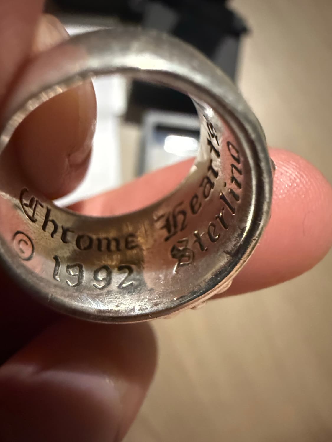 크롬하츠 플로랄 크로스링us4.5 상품이미지7