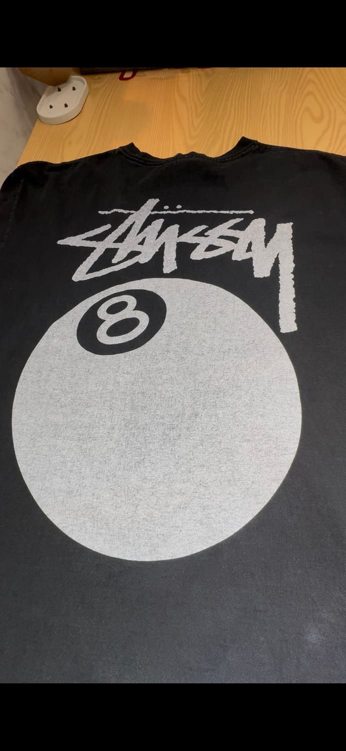 STUSSY 스투시 에잇볼 피그먼트 다이드 반팔 티셔츠 상품이미지9