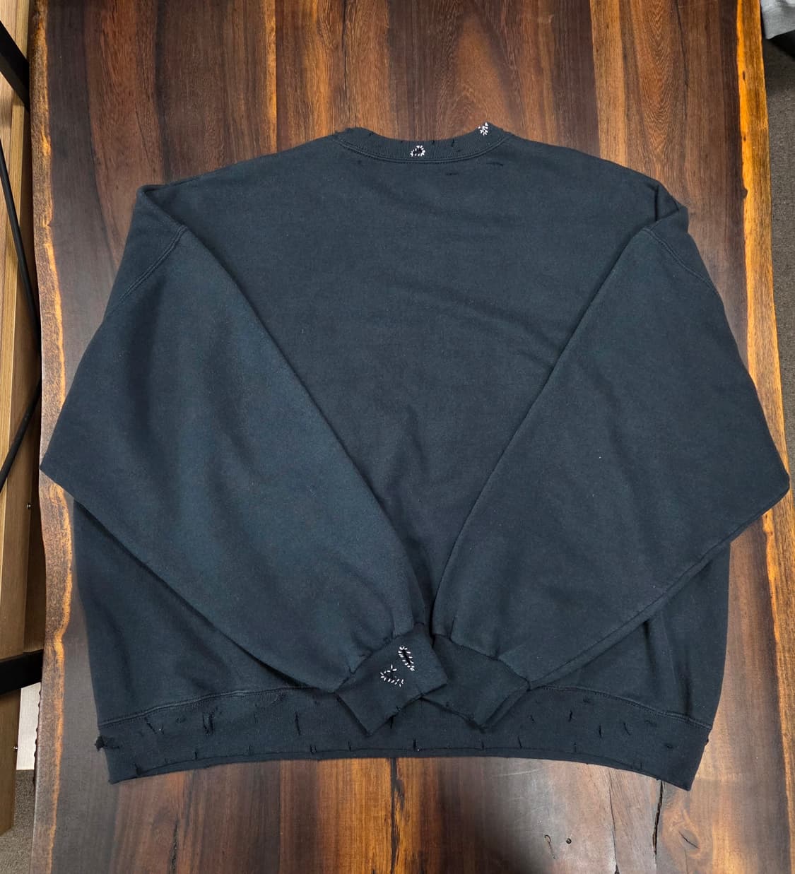 프룻오브더룸 패치워크 맨투맨 상품이미지2