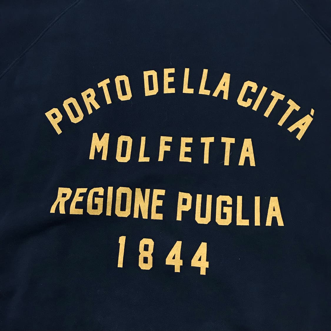 저널 스탠다드 재팬 밀리터리 폰트 크롭 스웻셔츠 상품이미지2