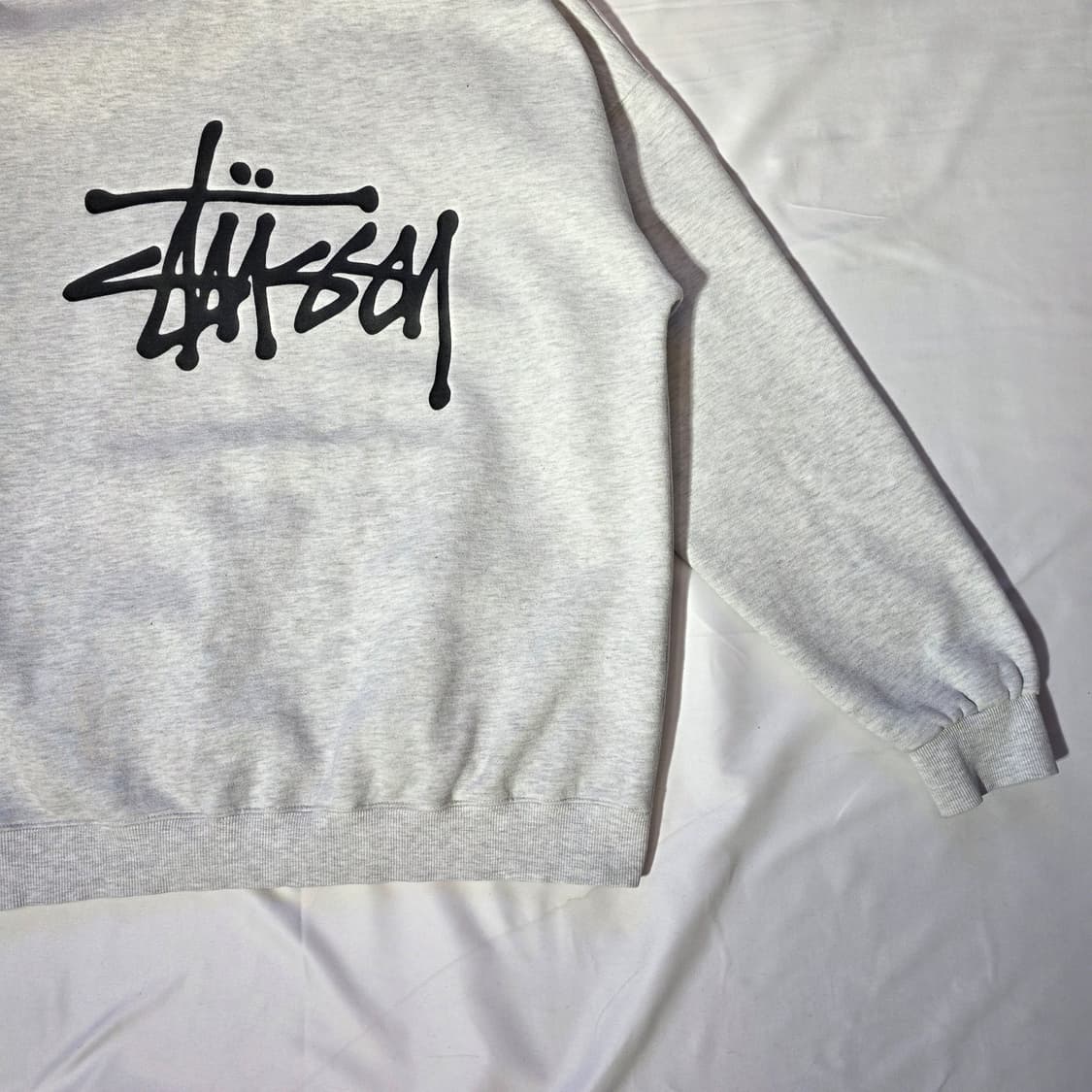 [M]스투시 멜란지 후드 상품이미지7