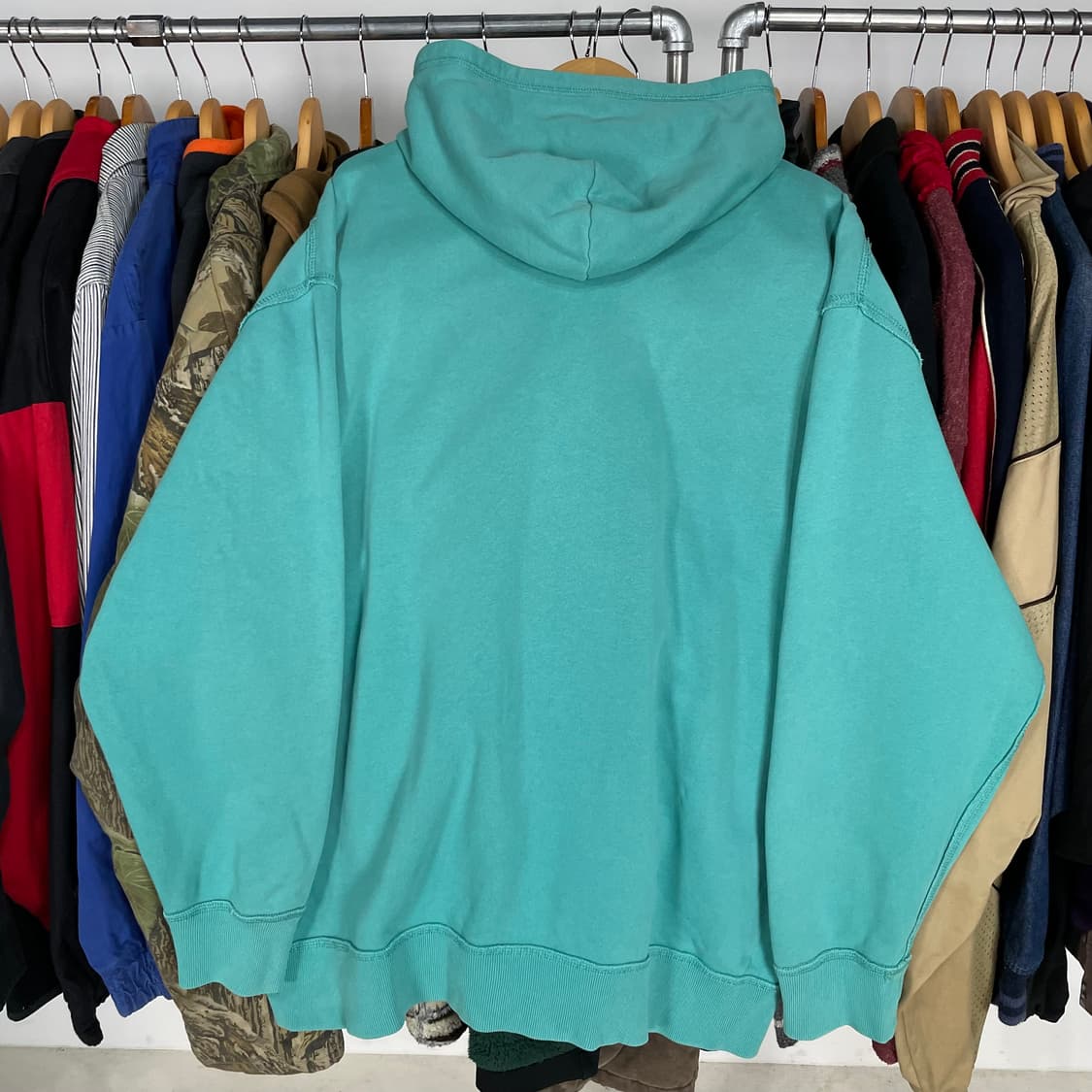 2000s 폴로 랄프로렌 아이스민트 빅사이즈 후드집업 상품이미지5