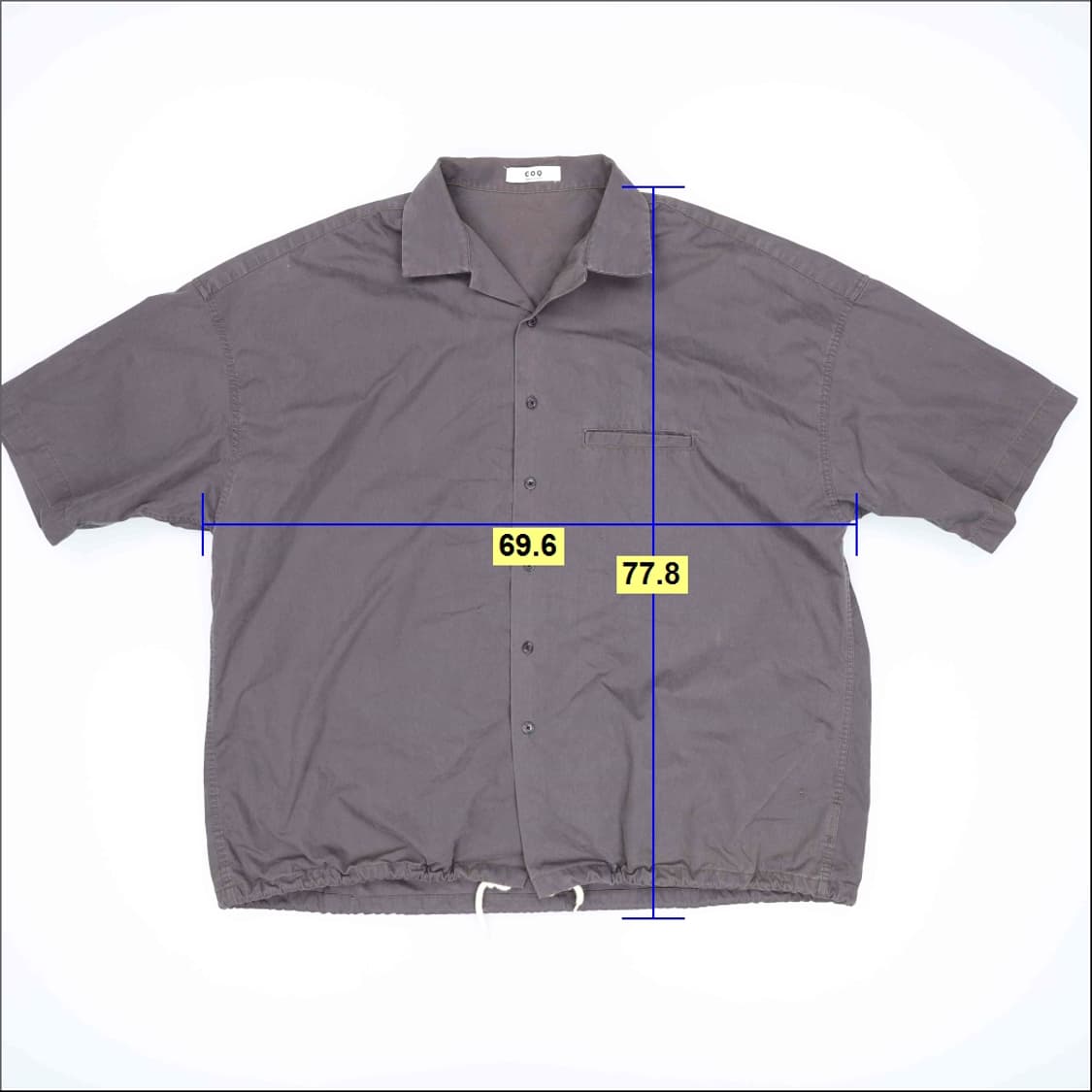 L COQ 반팔 스트링 셔츠 0409H1 상품이미지6