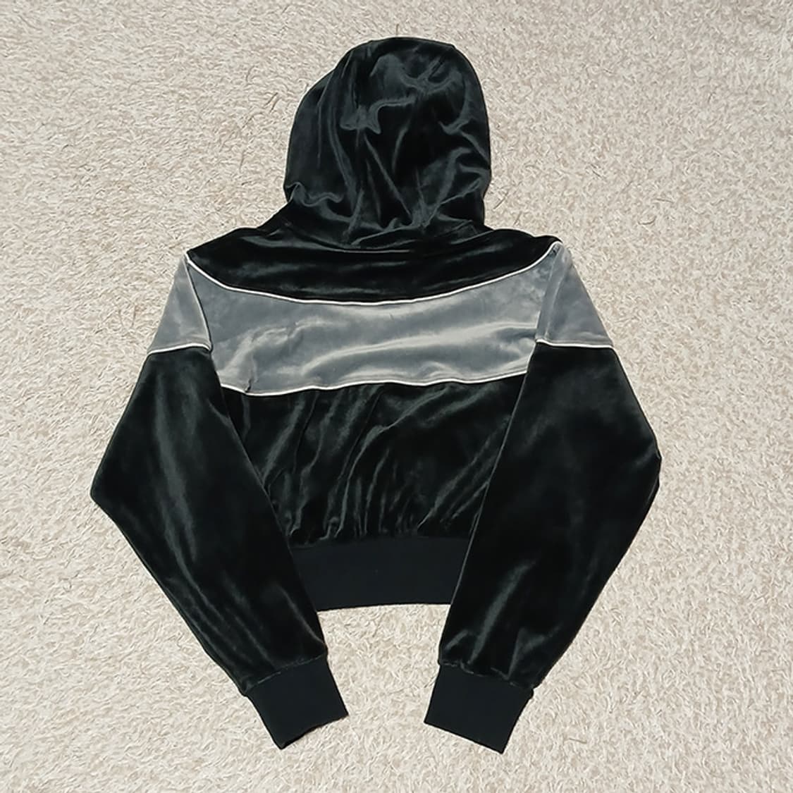 나이키 우먼 헤리티지 플러시 벨벳 후드티 M 상품이미지3