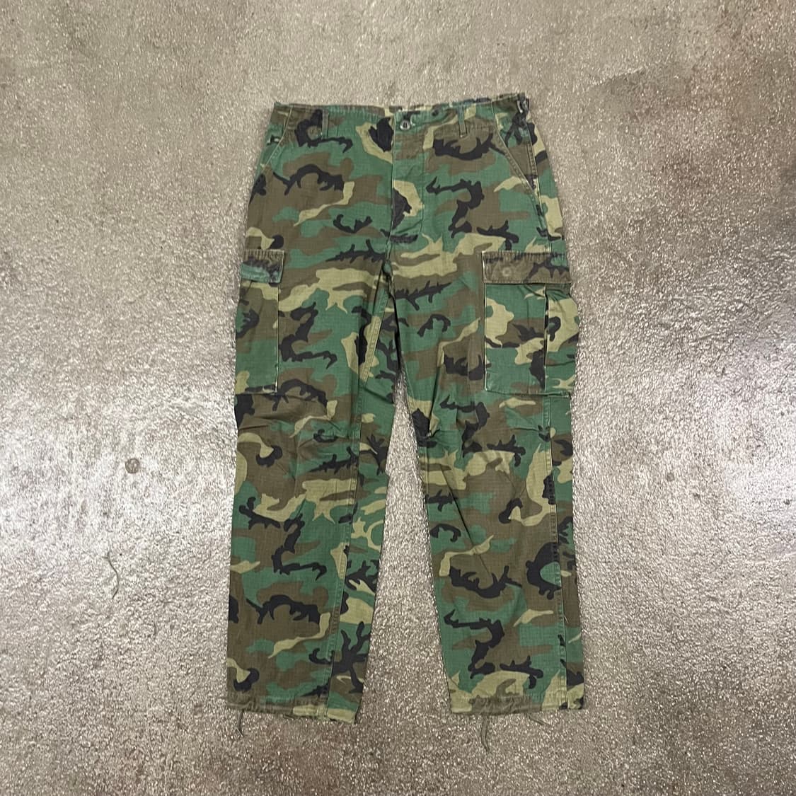 80s 미군 Erdl 밀리터리 팬츠 (M/R) 상품이미지1