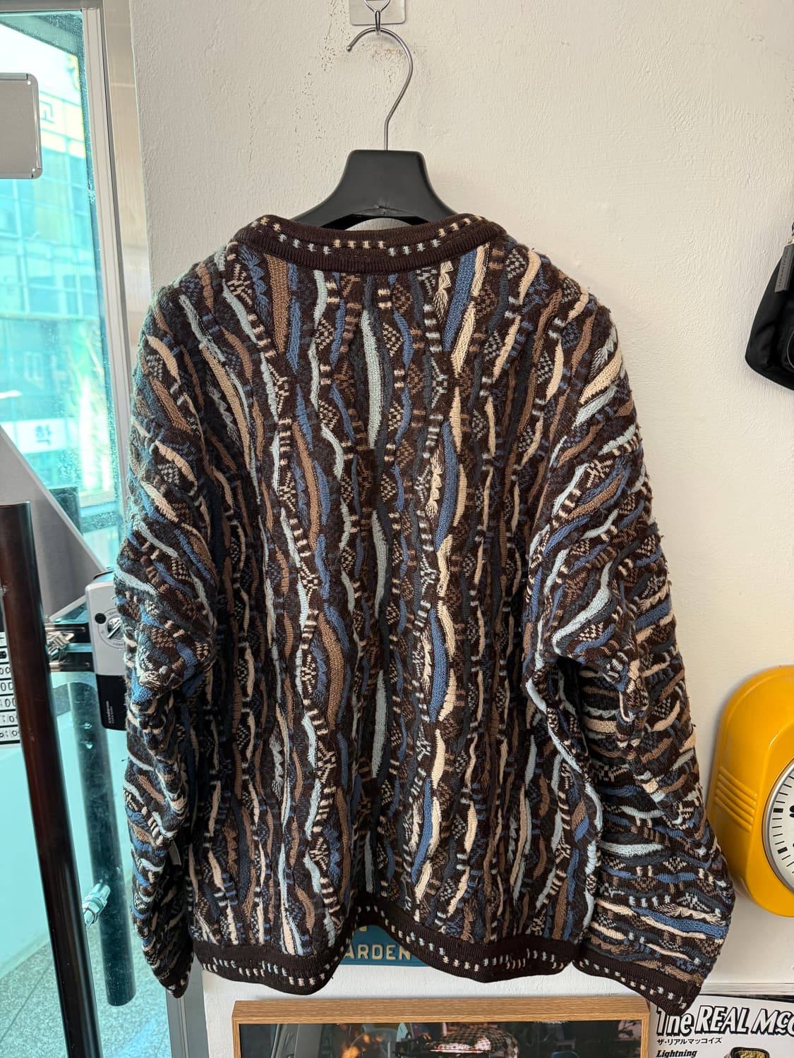 SOUL OF AUSTRALIA 텍스처 니트 M 상품이미지6