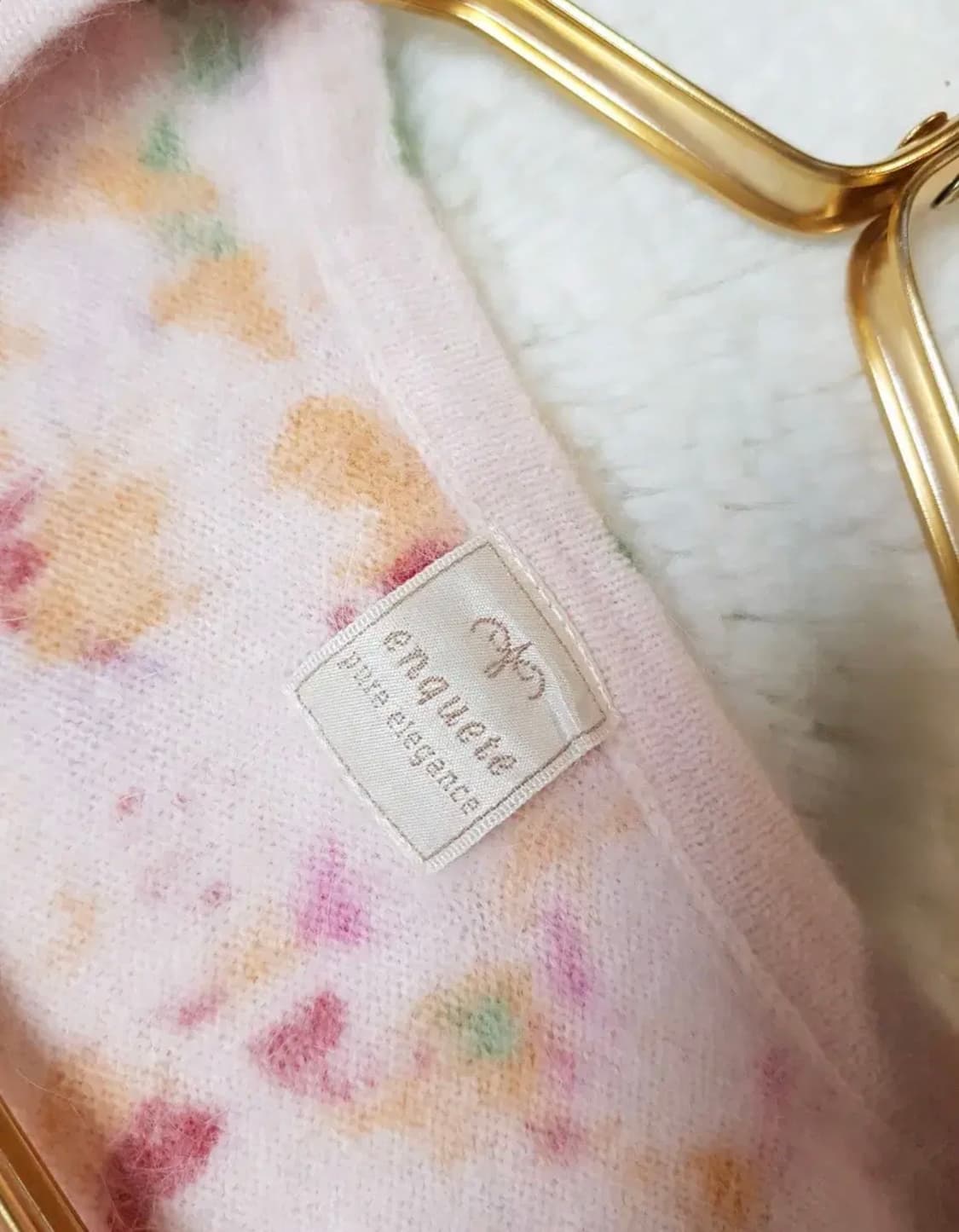 enquete 플라워 반팔.니트.55 상품이미지3