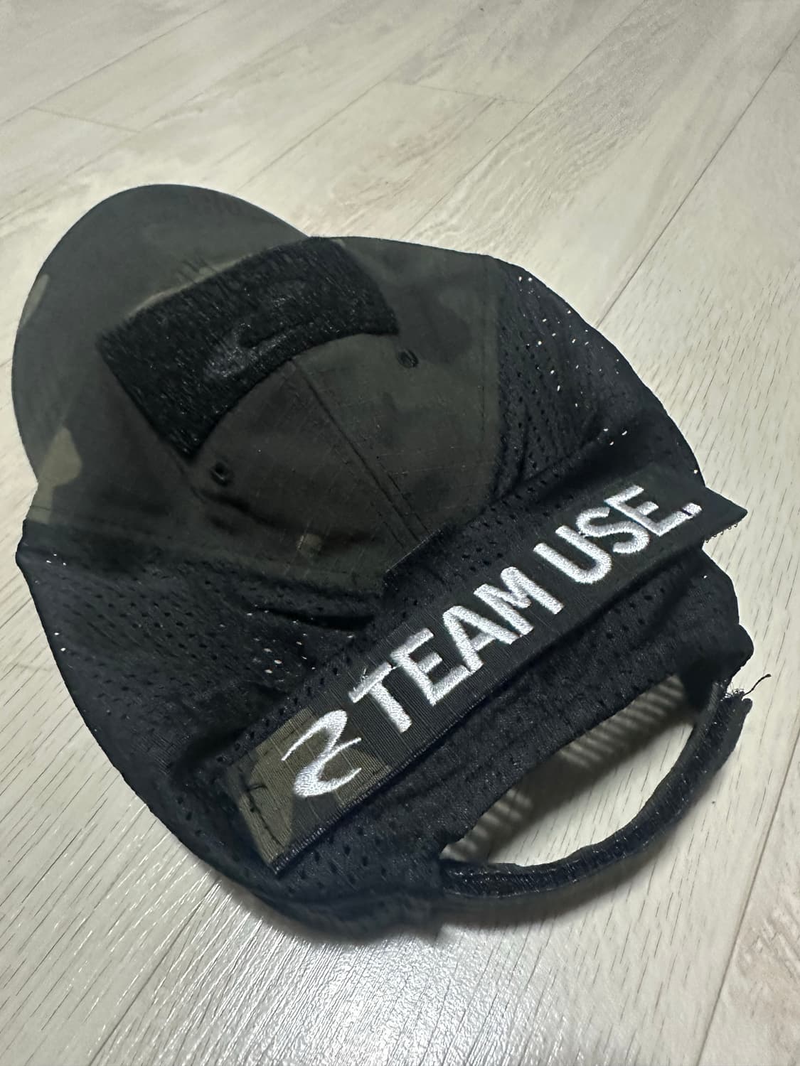 왓츠더유즈 블랙멀티캠 캡 상품이미지3