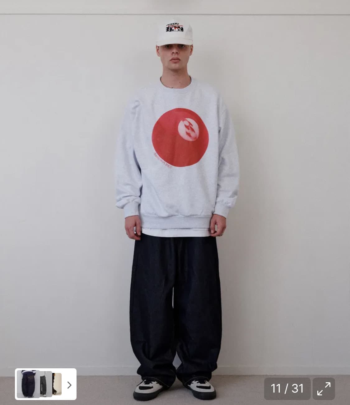 LIL RABBIT DENIM [INDIGO BLACK] 상품이미지3