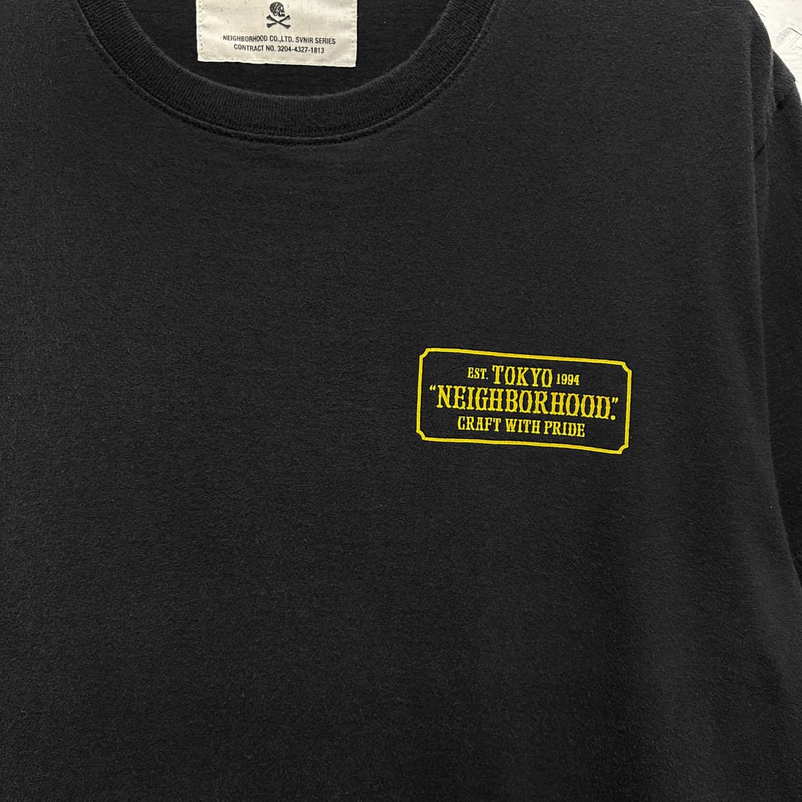 네이버후드 바쉴드 로고 하프 티셔츠 상품이미지4