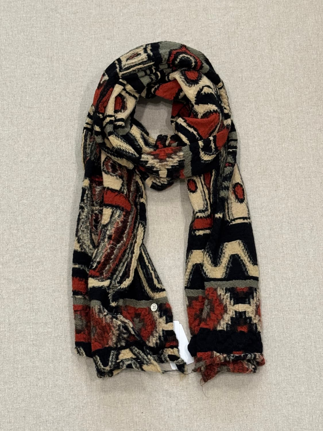 캐피탈 알라스카 레이븐 축융 울 머플러 상품이미지4